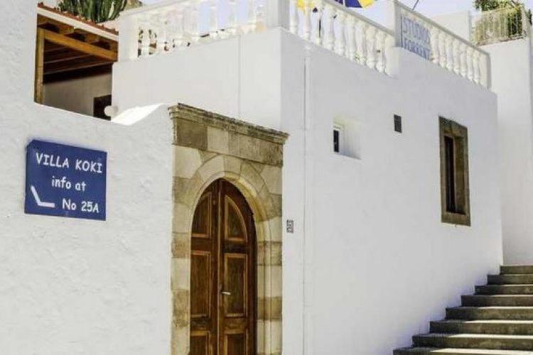 Villa Koki Studios Líndos Esterno foto