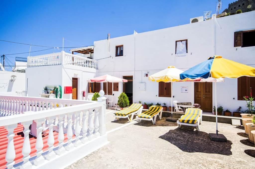 Villa Koki Studios Líndos Esterno foto